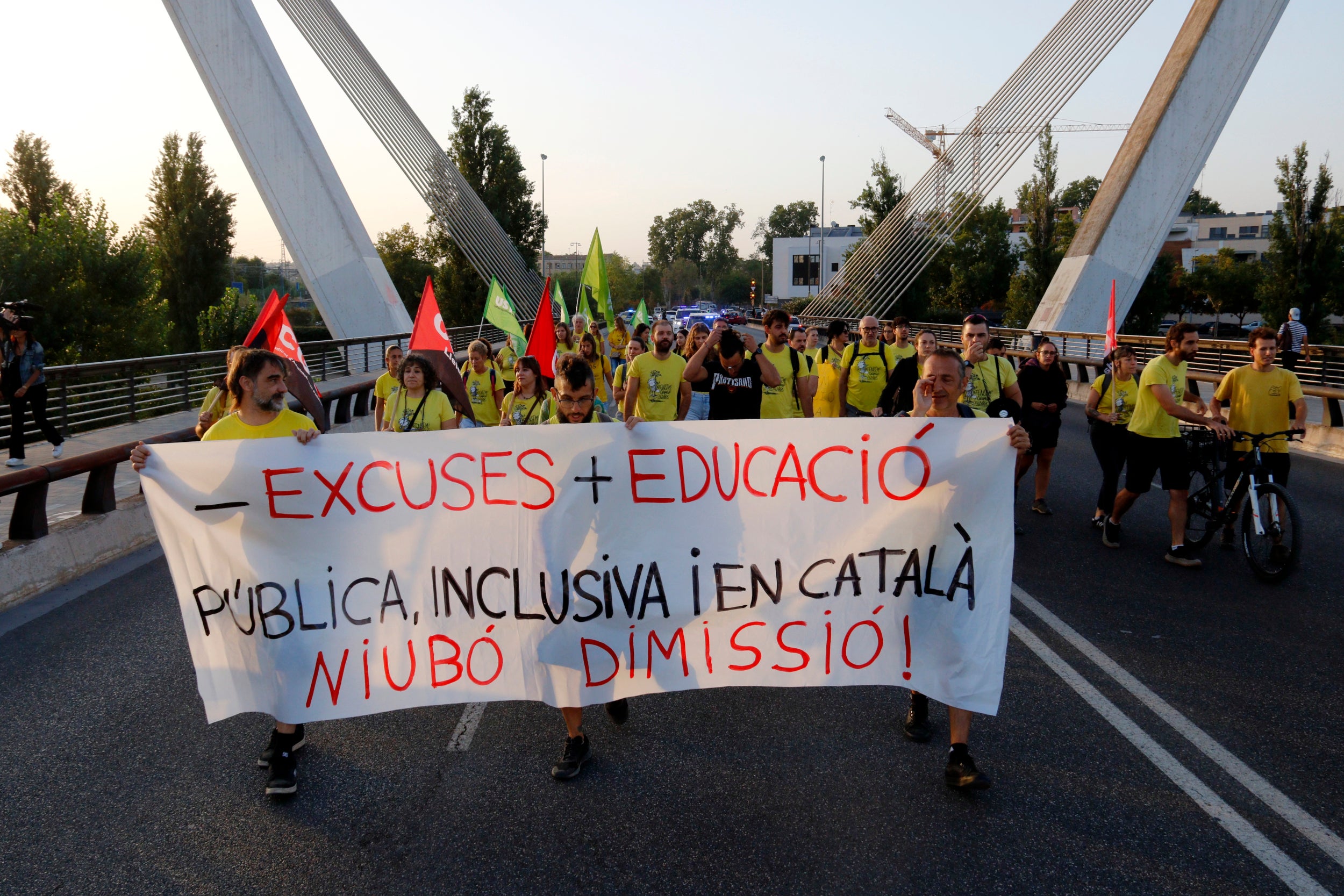 Docents es manifesten a Lleida. | ACN