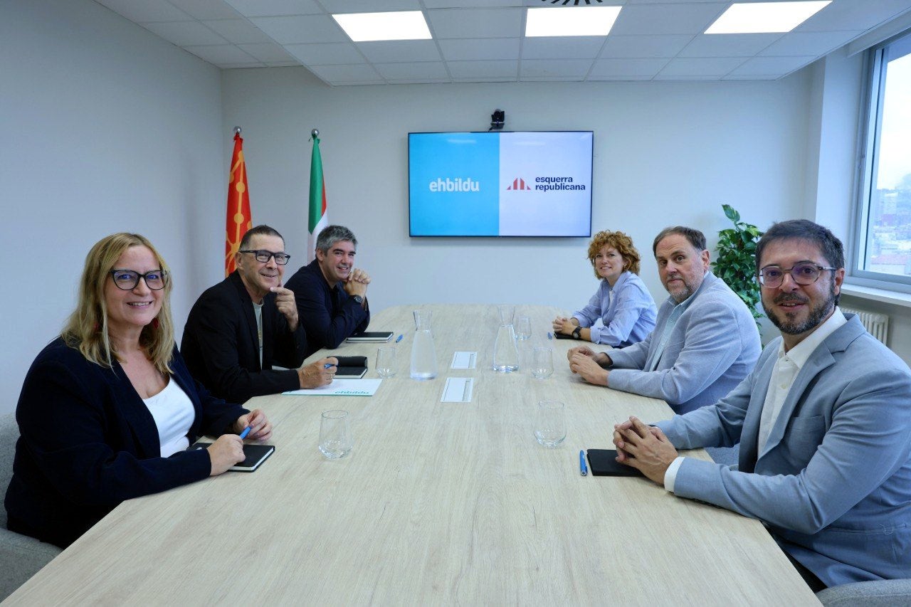 ERC i EH Bildu anuncien que reeditaran la seva coalició al Senat en les eleccions del 29-N | EH Bildu