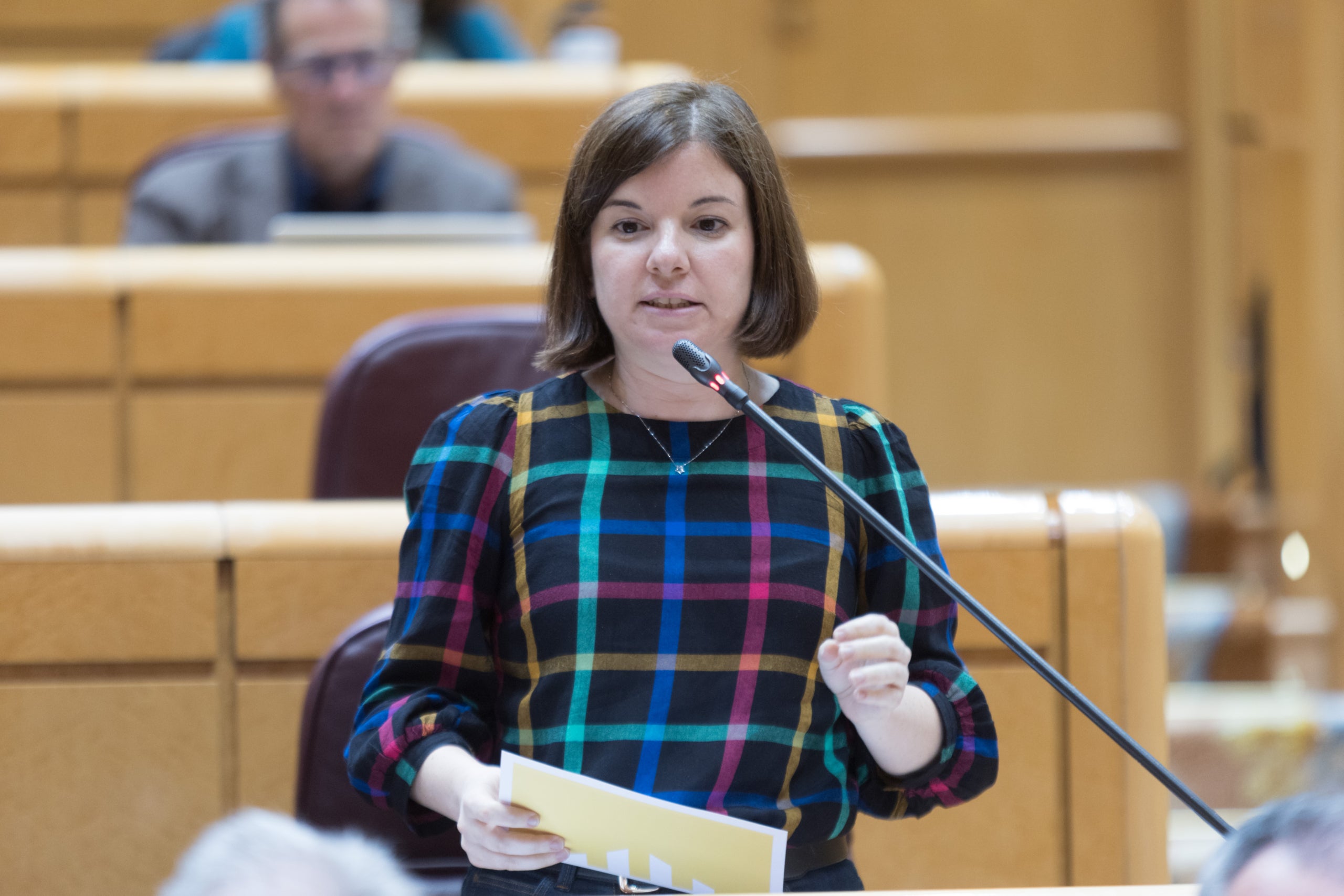 La portaveu d'ERC al Senat, Sara Bailac, en una fotografia d'arxiu | Cedida per ERC a l'ACN