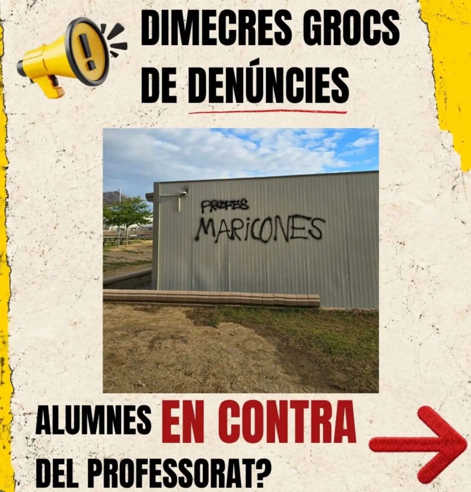 Imatge de denúncia de l'Assemblea Educativa | Assemble Educativa