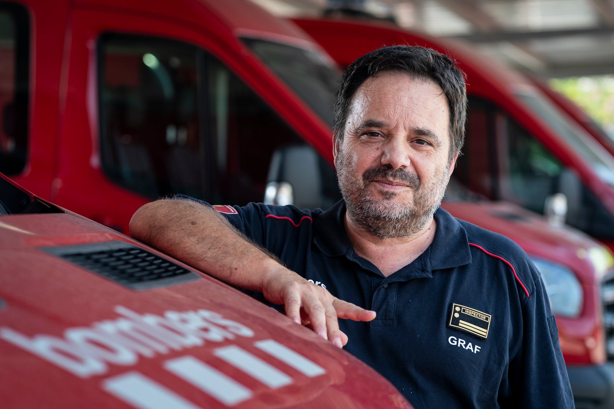 Marc Castellnou, Inspector en cap del Grup de Reforç d'Actuacions Forestals (GRAF) dels Bombers de la Generalitat| Mireia Comas