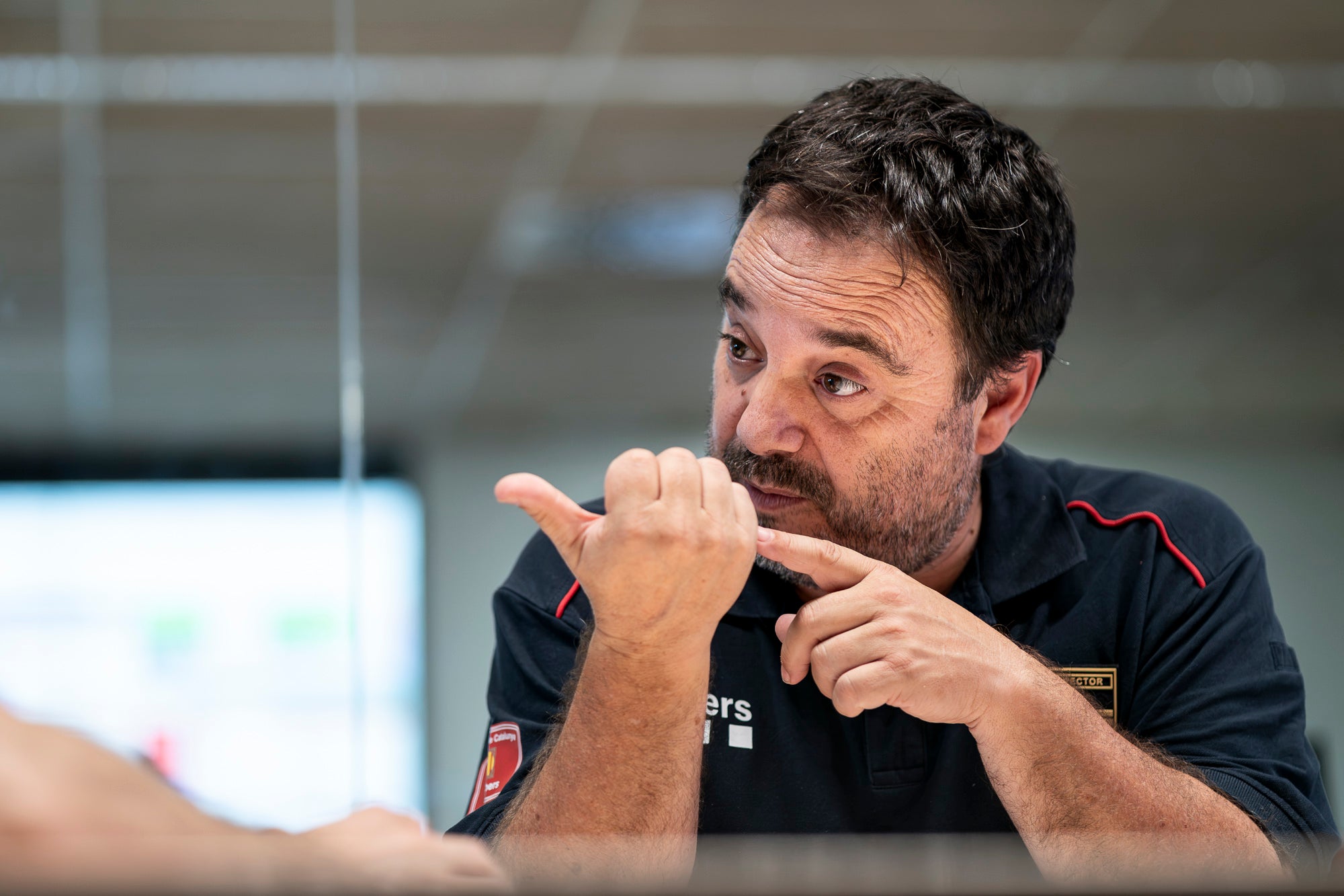 Marc Castellnou, Inspector en cap del Grup de Reforç d'Actuacions Forestals (GRAF) dels Bombers de la Generalitat. 11.08.2026 | Mireia Comas