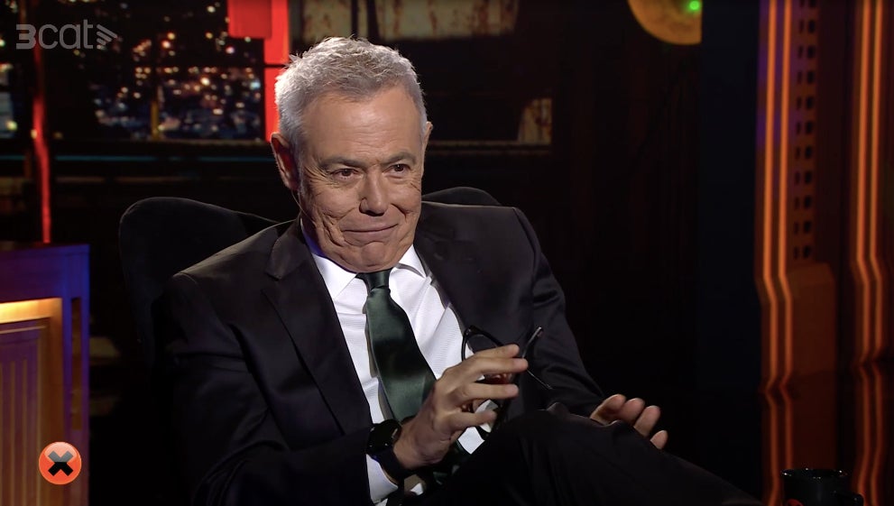 El presentador s'ha defensat amb un bon atac - TV3