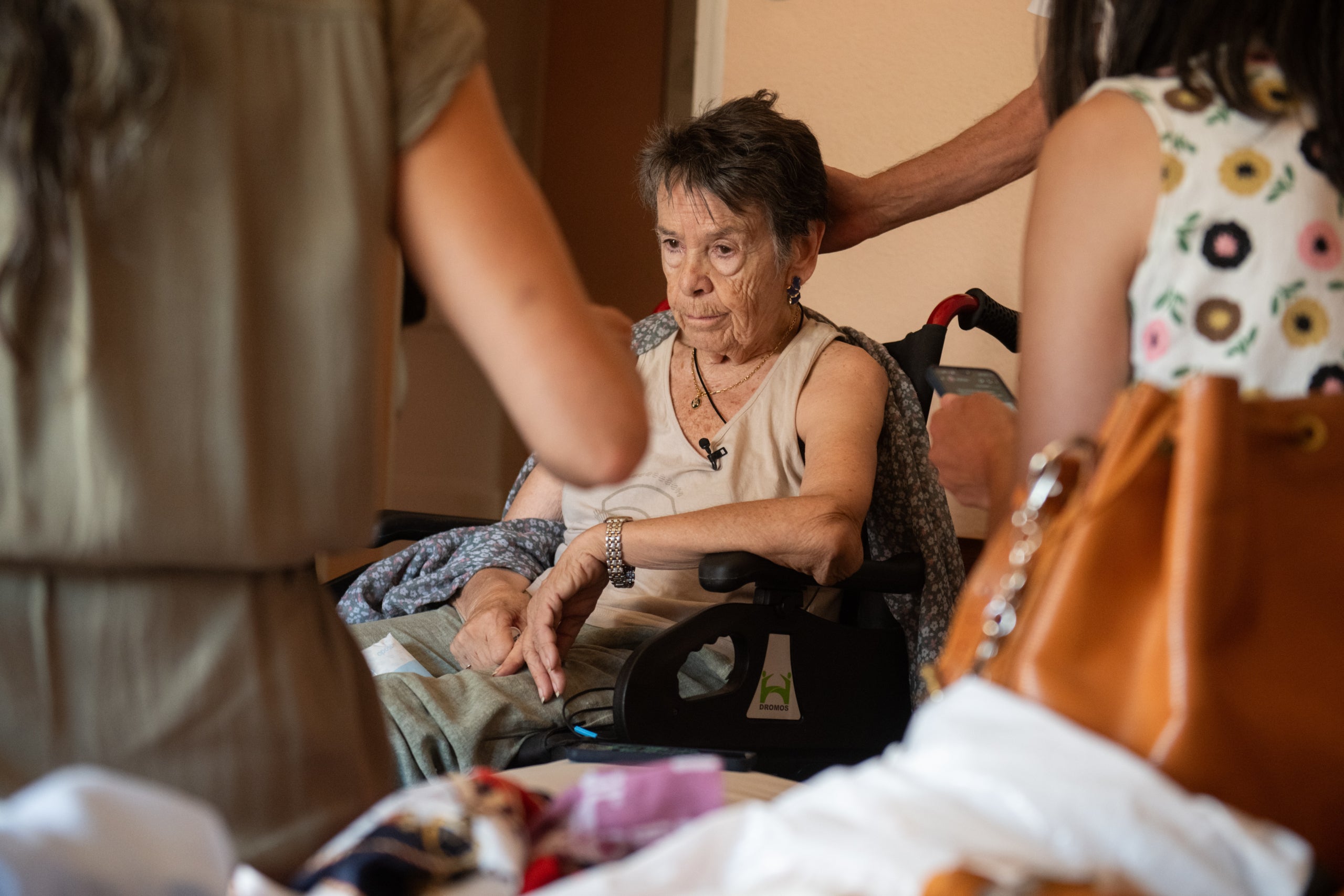 Maricarmen, la dona de 87 anys desnonada a Madrid / EP