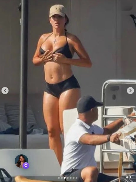 Georgina publica les fotos robades per les quals l'han criticat - Instagram