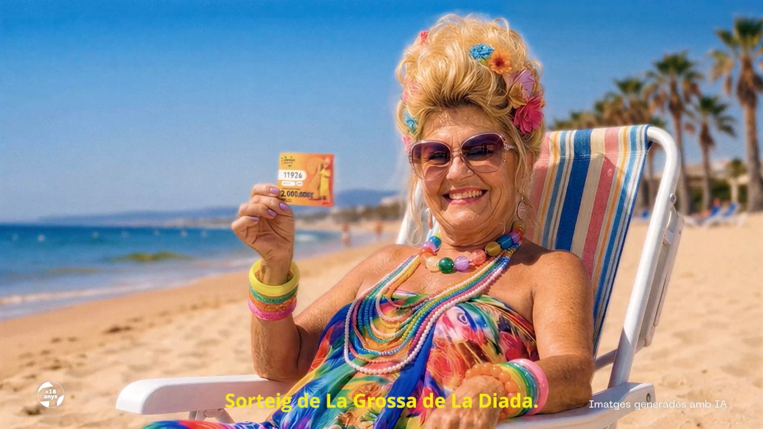 Imatge de l'espot publicitari de 'La Grossa' de la Diada 2026