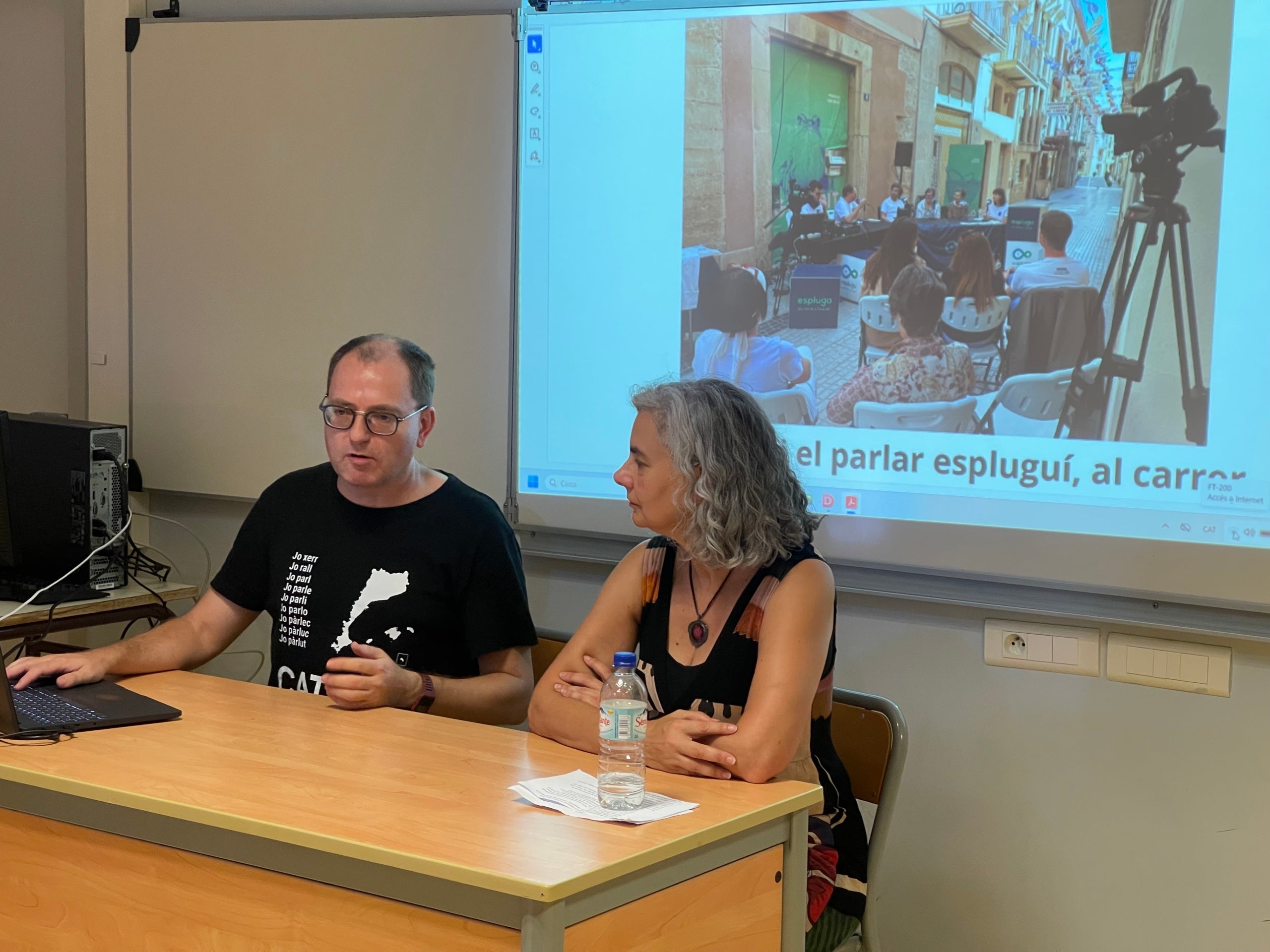 Una imatge de la presentació del Festival de les variants dialectals/QS/Prada