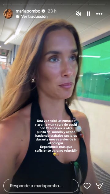 La 'influencer' va haver de fer treball social - Instagram