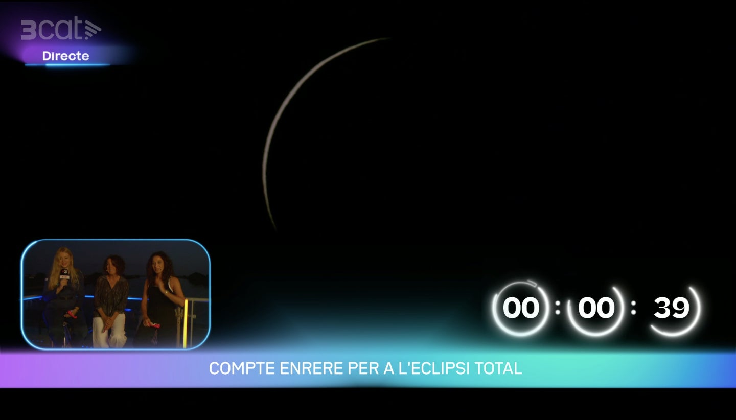 Les presentadores han rebut molts aplaudiments - 3Cat