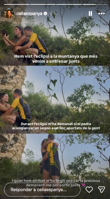 Un dia especial per a Cèlia Espanya - Instagram