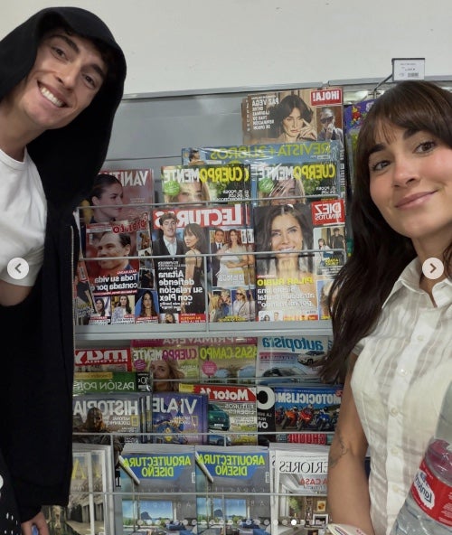A la parella els fa gràcia veure's a les portades de les revistes - Instagram