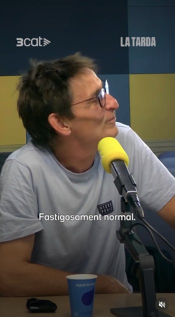 Albert Pla assegura que formen una parella _fastigosament normal_ amb la Judit - Catalunya Ràdio