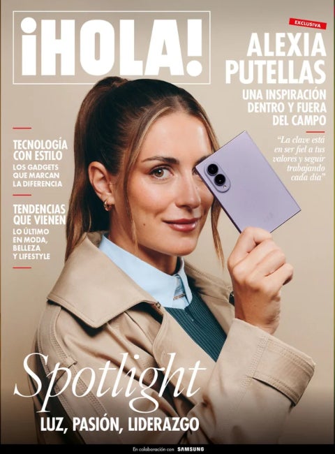 Alexia Putellas se sincera en una entrevista a la revista Hola