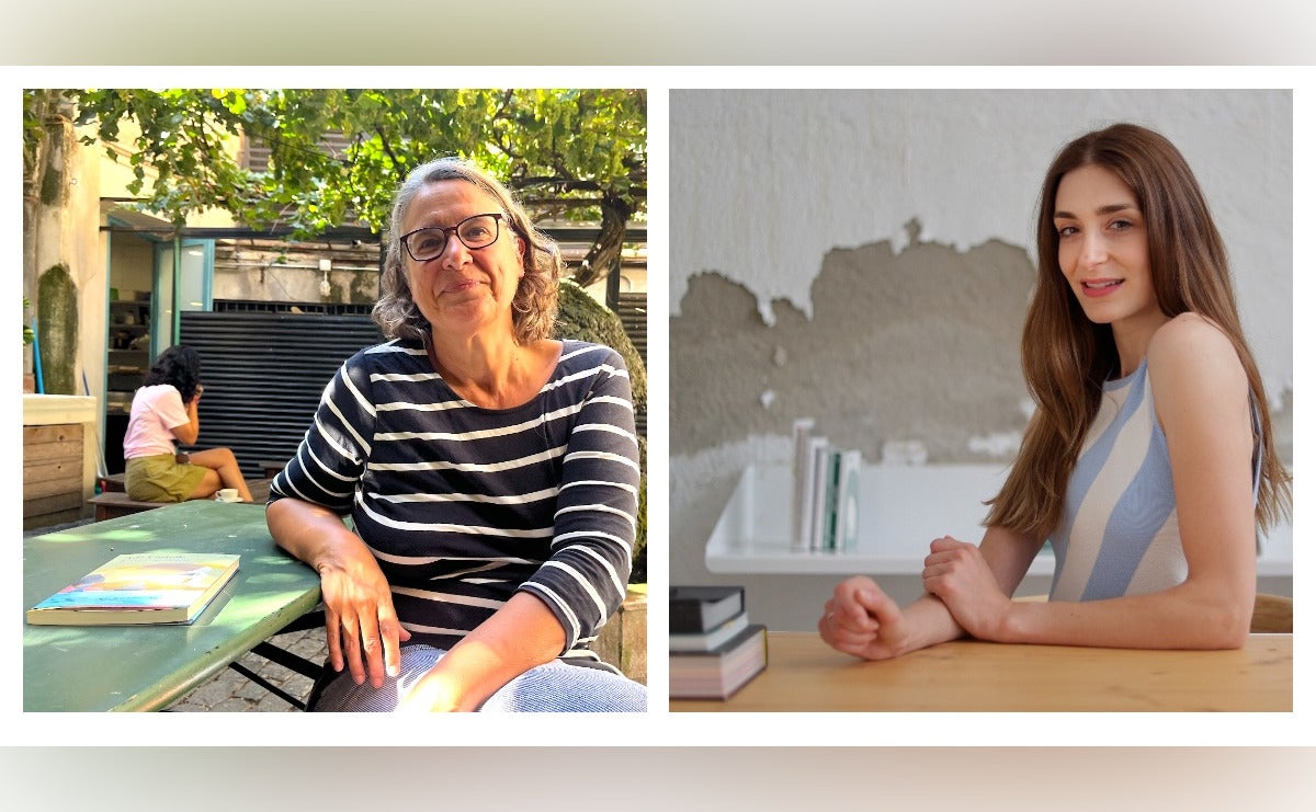 Ada Castells i Laura Gost, autores de 'L'antropòloga' i 'El preu de néixer' / S.B. / Grup 62