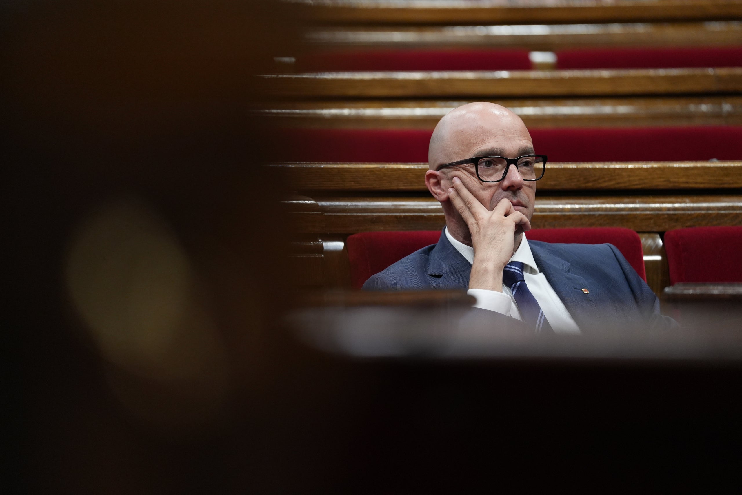 Raul Moreno, en una sessió parlamentària/David Zorrakino/EP