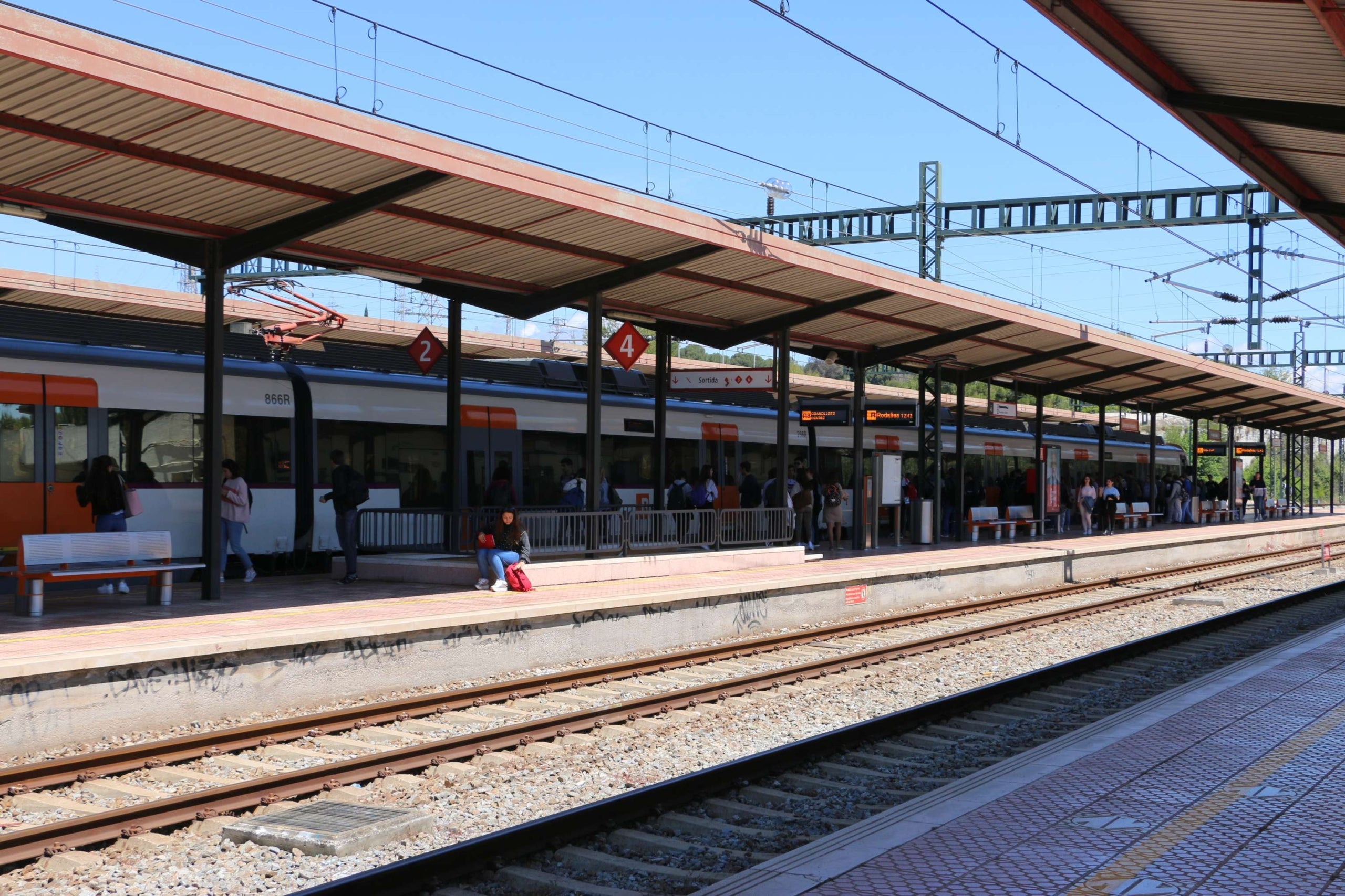 Imagen de archivo de la estación Cerdanyola - Universitat / Rodalies