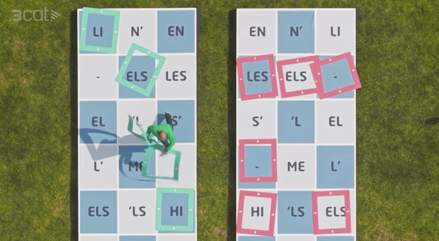 Hi haurà proves de llengua amb els pronoms febles de protagonistes - TV3