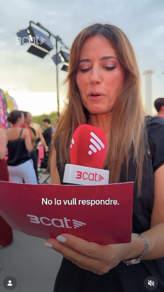 Núria Marín es nega a respondre una pregunta - 3Cat
