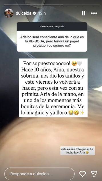 Quin paper tindrà la filla en la boda_ - Instagram
