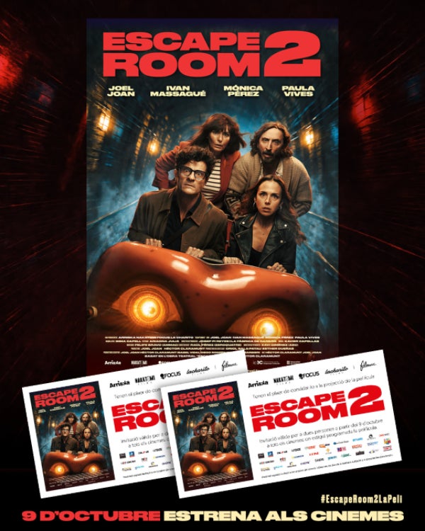 Serà el 9 d'octubre quan s'estreni la segona part de 'Escape Room' - Filmax  
