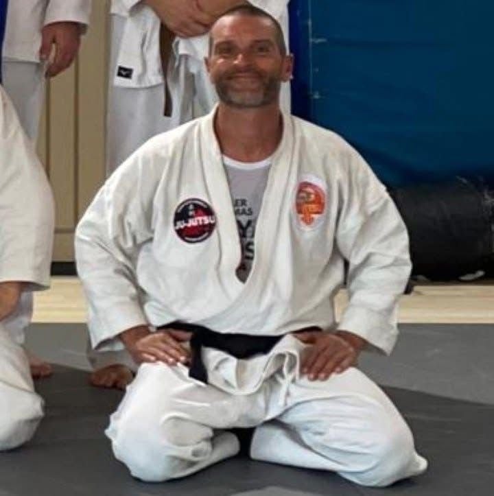 Carles Vilajosana, assassinat a Manresa, vestit de judoca / Cedida