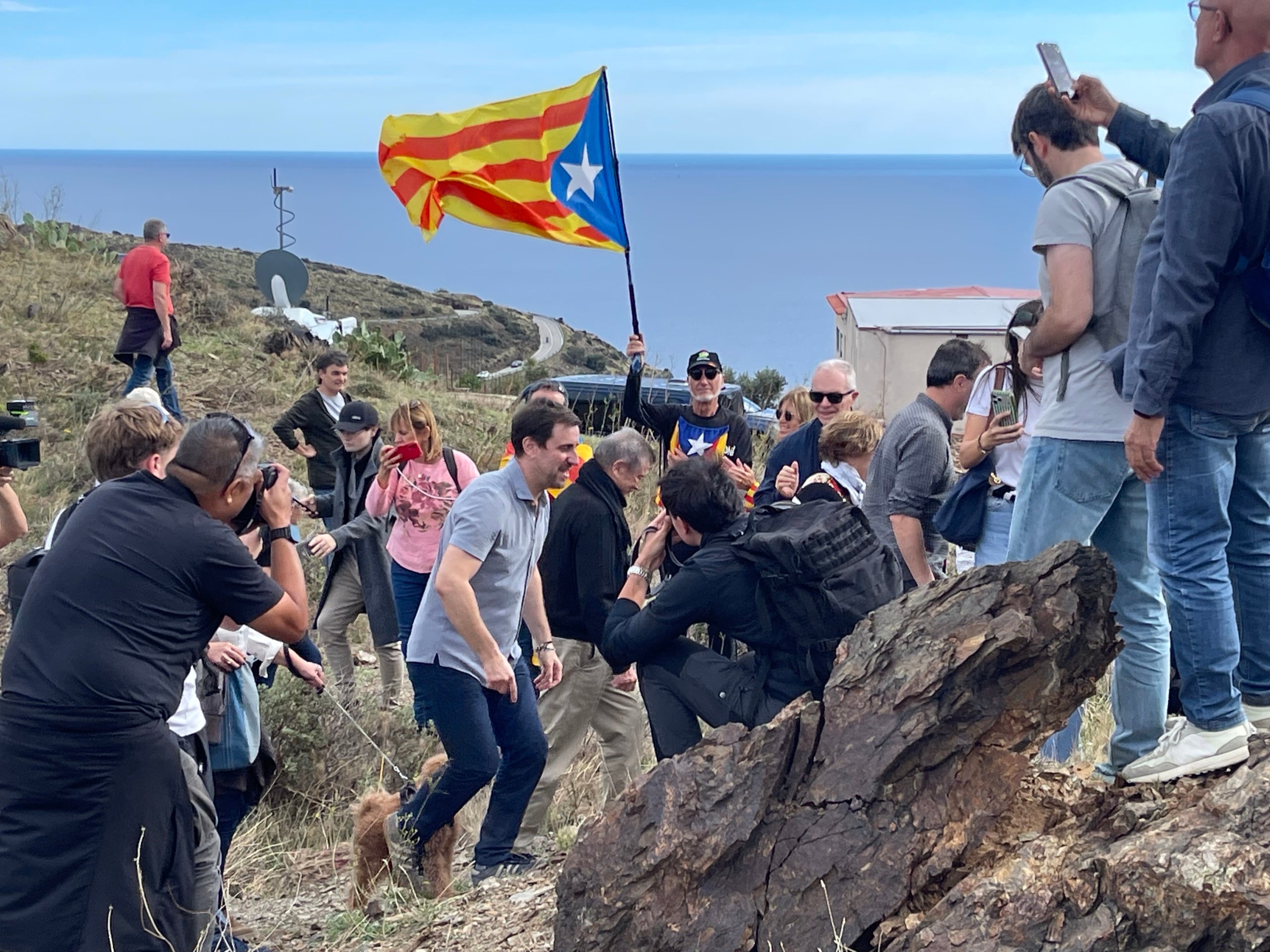 Comìn, en arribar al coll de Balitres/Quico Sallés
