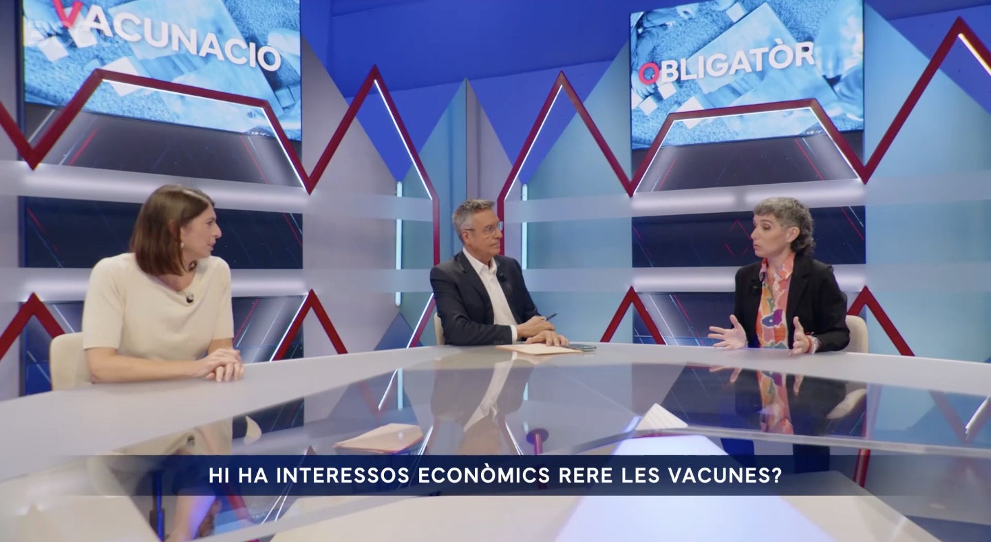 Crítiques al programa de Ramon Pellicer per un reportatge de vacunes - TV3