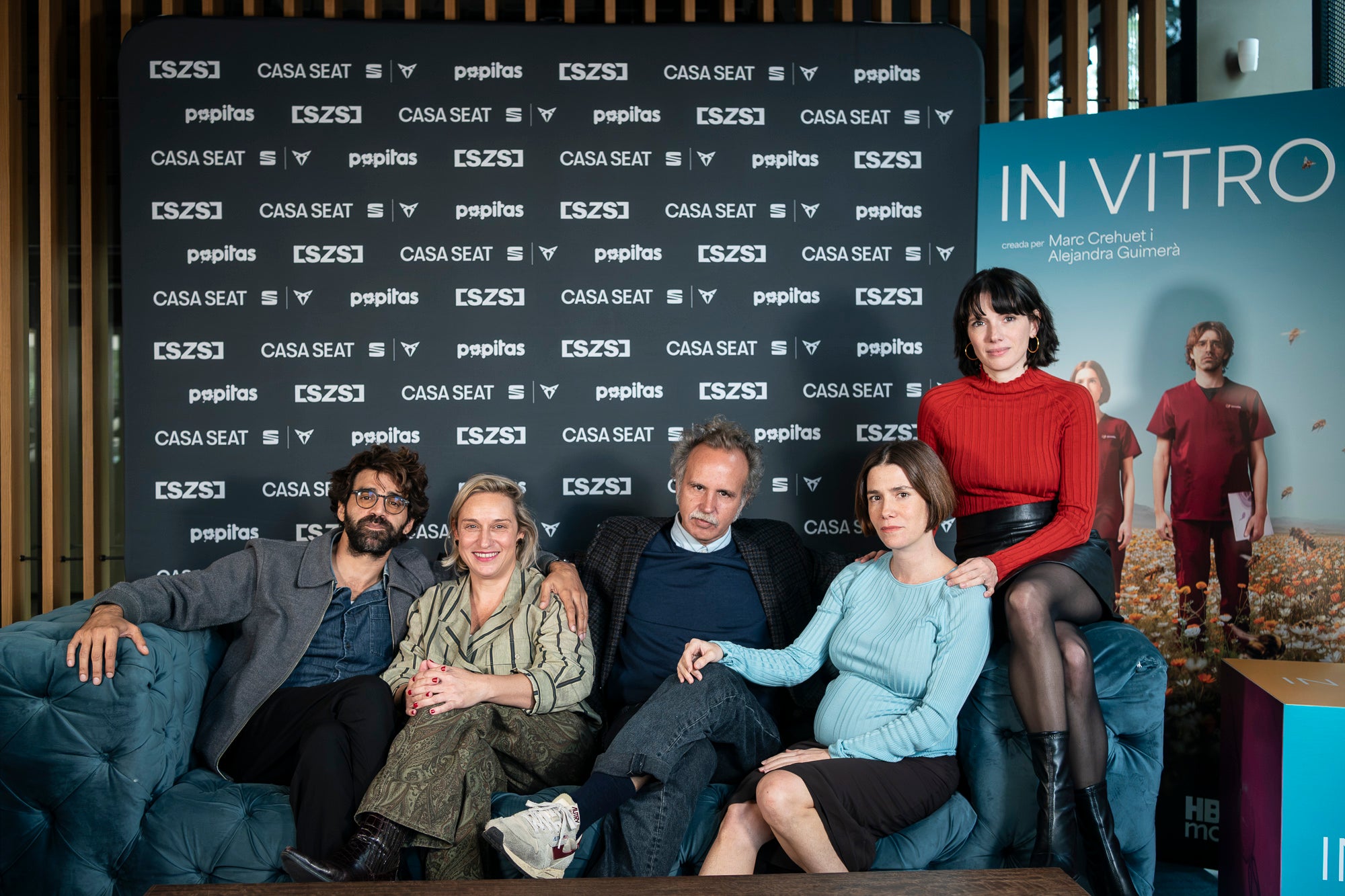 David Verdaguer i Bruna Cusí, actors de la nova sèrie “In vitro” Barcelona 19.10.2026 | Mireia Comas