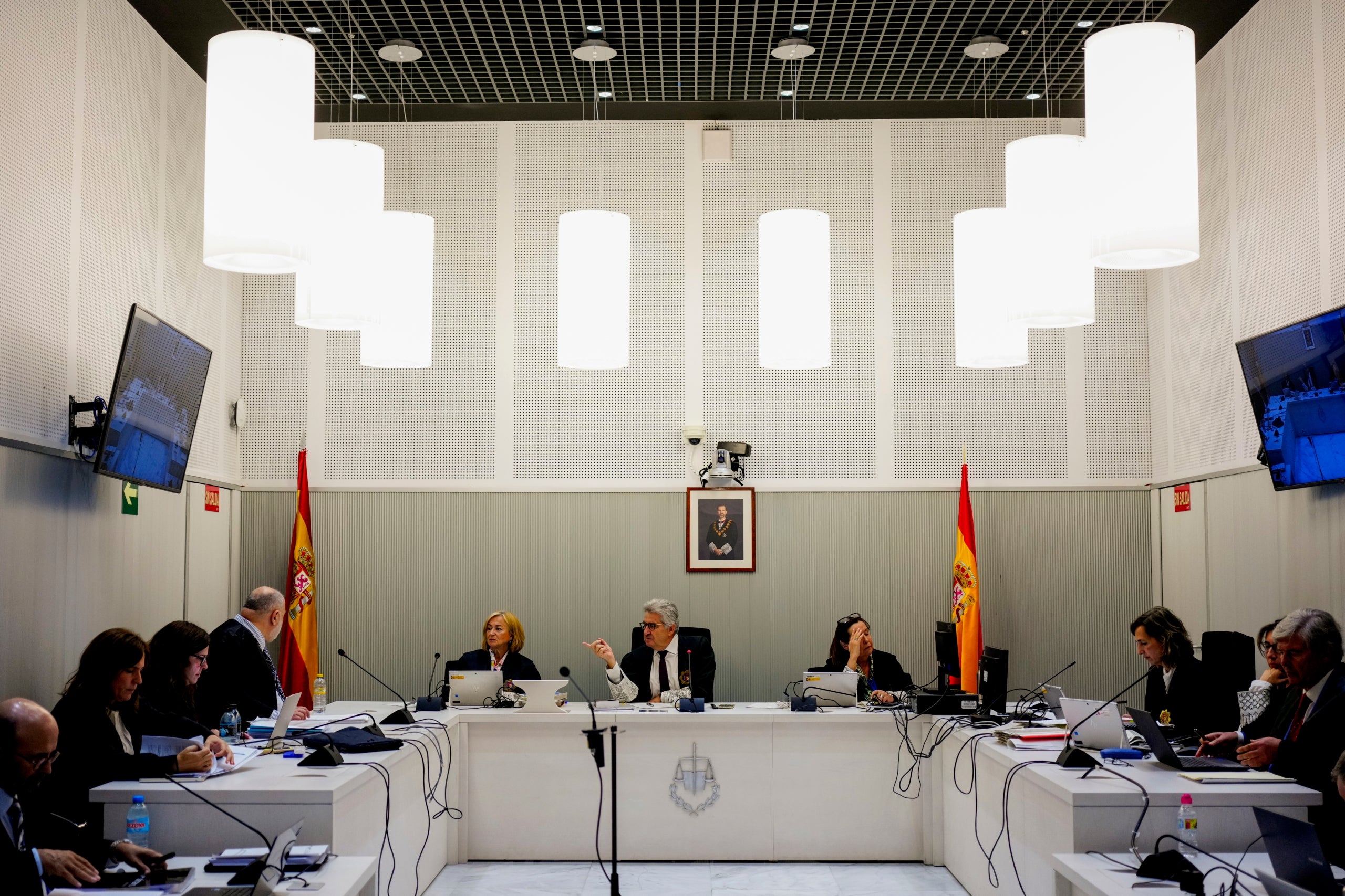 Una imagen del tribunal del caso Efial/ Borja Sánchez-Trillo POOL/EFE