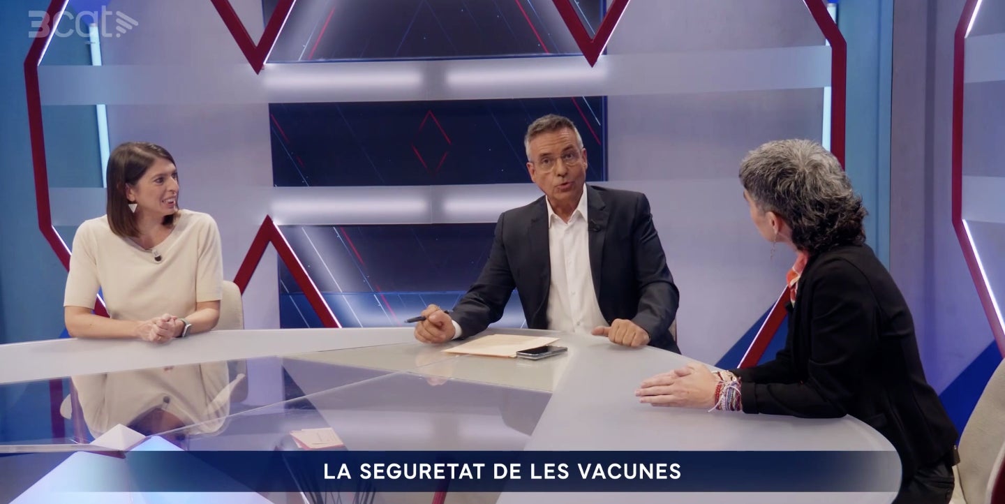 El programa de Ramon Pellicer, criticat per donar veu als antivacunes - TV3