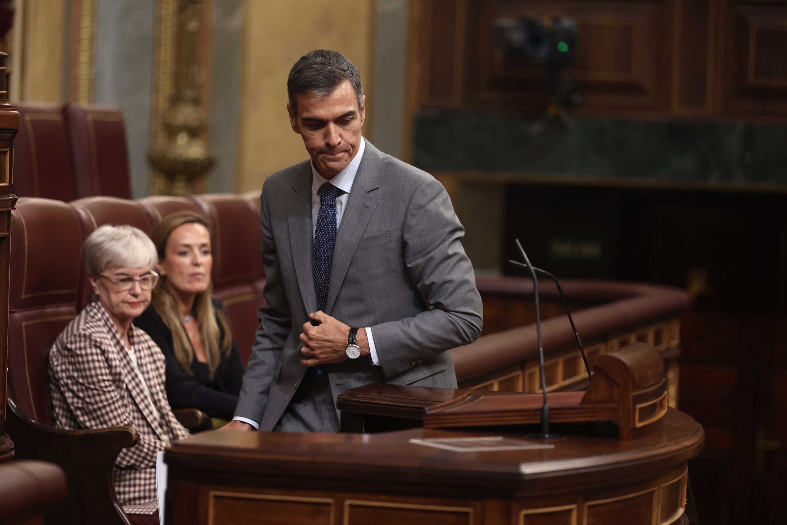 El presidente del Gobierno, Pedro Sánchez, interviene durante una sesión plenaria / Eduardo Parra / Europa Press
02/10/2026