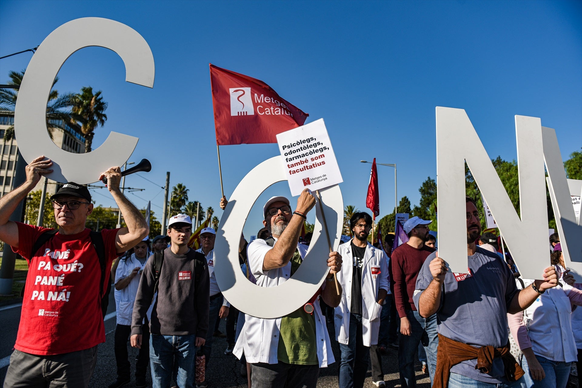 Los médicos han protestado en Barcelona el primer día de huelga indefinida |

Alberto Paredes / Europa Press
28/10/2026