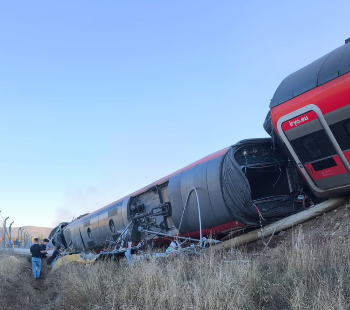 Col·lisió per encalç entre dos trens d’alta velocitat entre Mora i Urda, a Toledo | Cedida a l'ACN