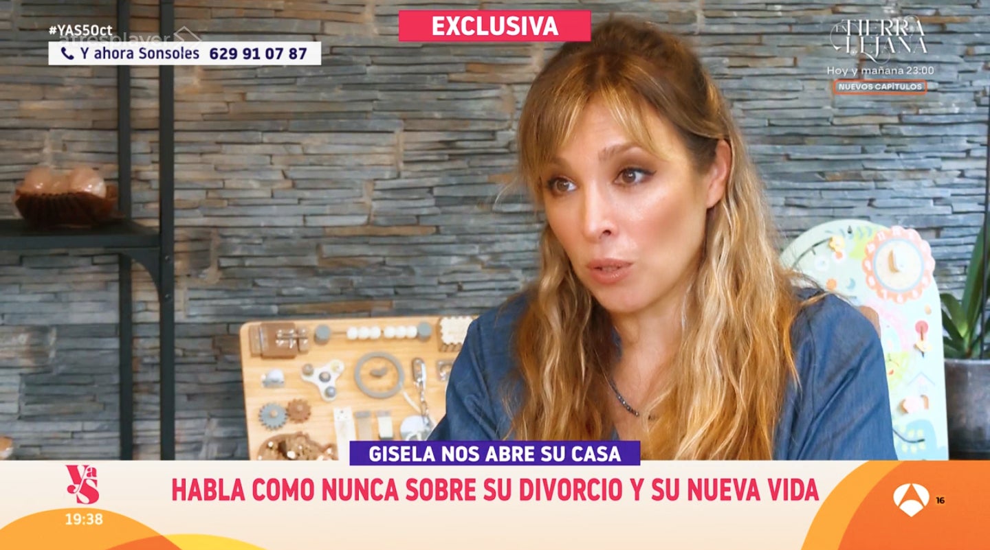 Gisela confessa com viu la separació amb un nen petit - Antena 3