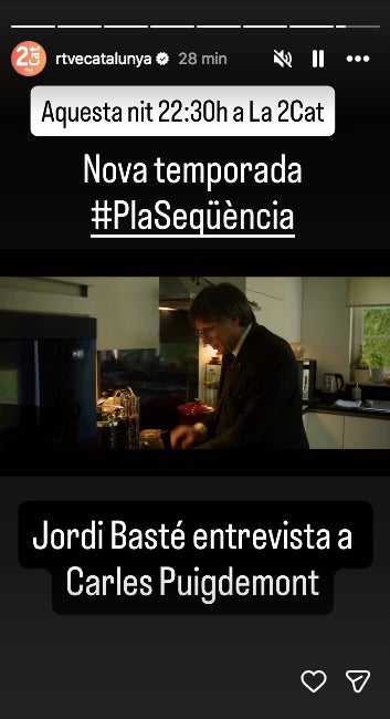 Jordi Basté entrevistarà Carles Puigdemont a la 2Cat
