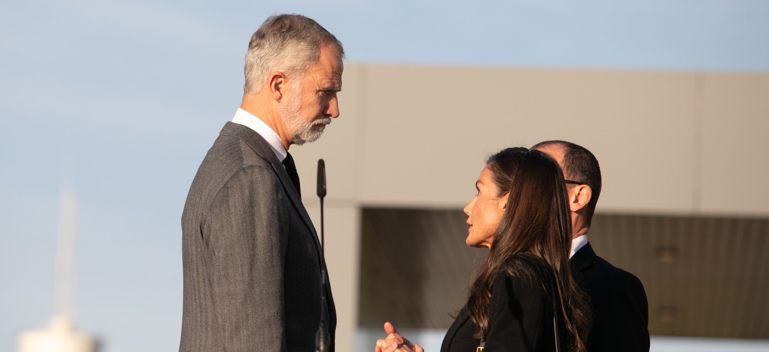 Letícia ha tenido que corregir a Felipe en directo por un error - Europa Press