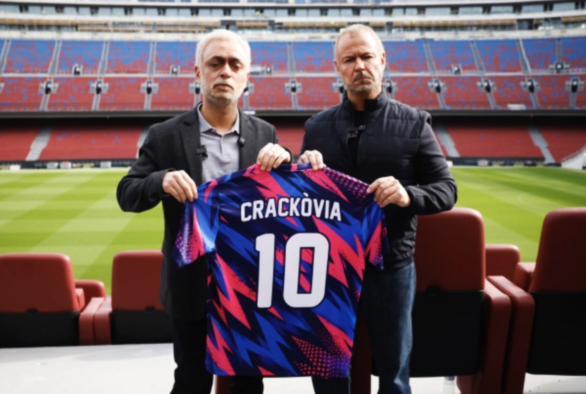 Mourinho i Hansi Flick presenten 'Crackòvia' al Camp Nou - 3Cat