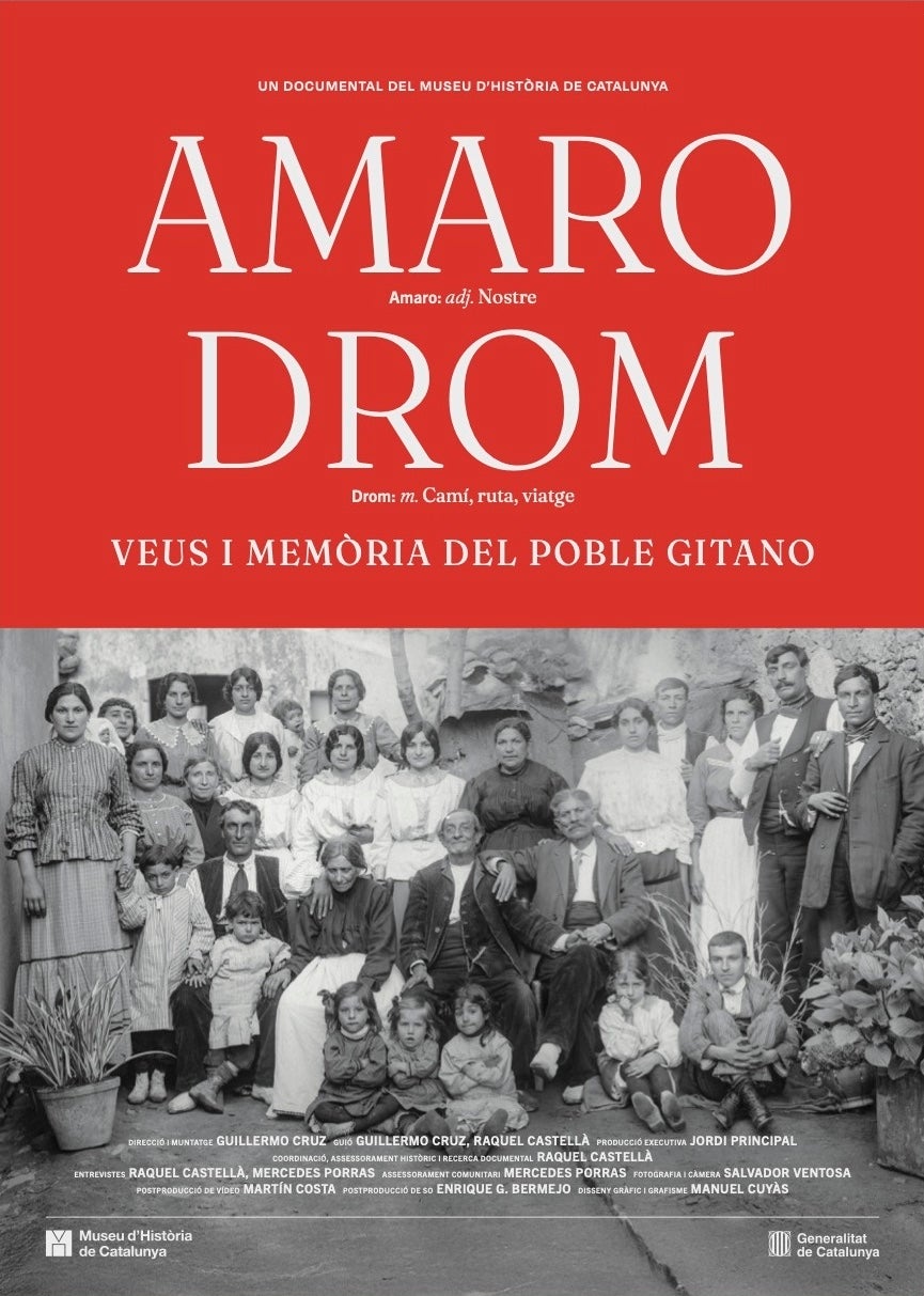 Pòster del documental 'Amaro Drom' / Museu d'Història de Catalunya