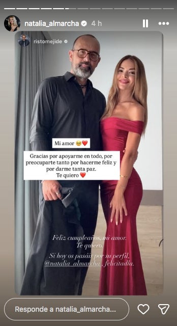 Risto Mejide fa oficial que s'ha reconciliat amb Natalia Almarcha - Instagram