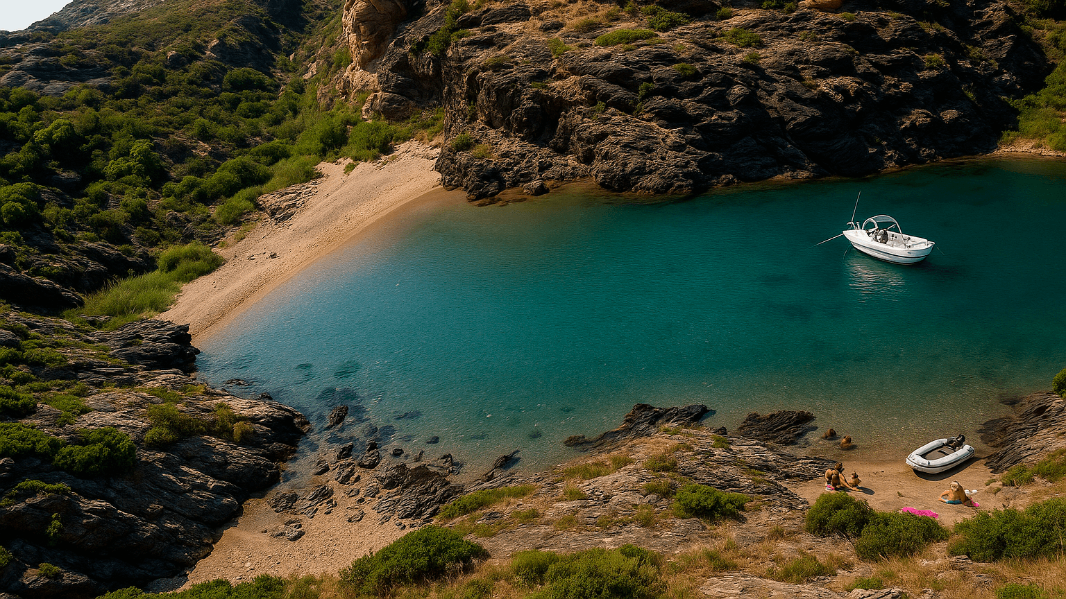 La cala más salvaje de Cataluña