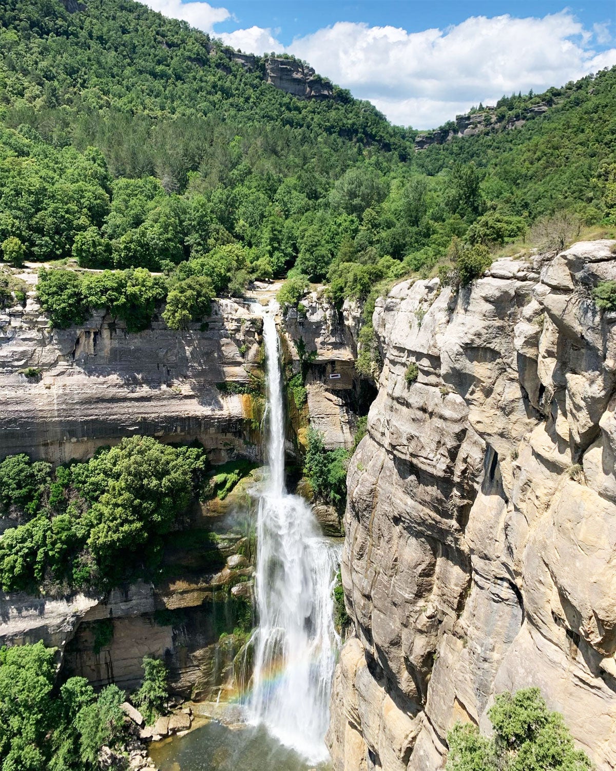 El gran protagonista d’aquest entorn és el Salt de Sallent