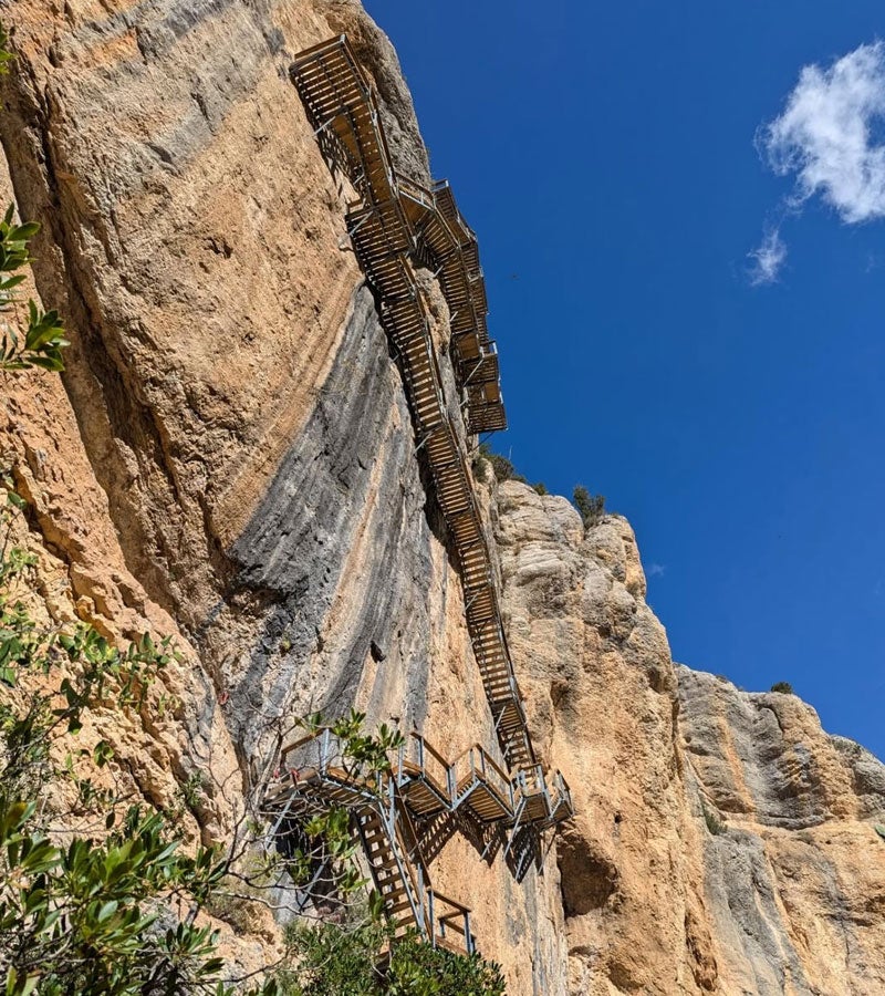 Passarelles del congost de mont rebei