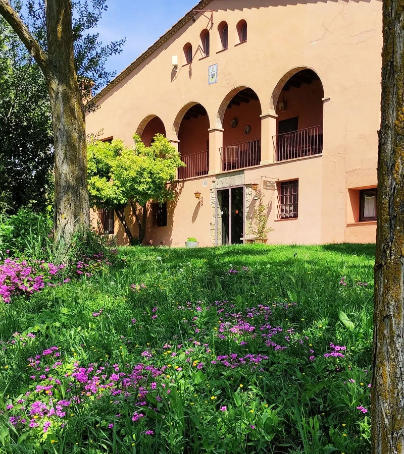 Vista de la fasana de Can Miquelet