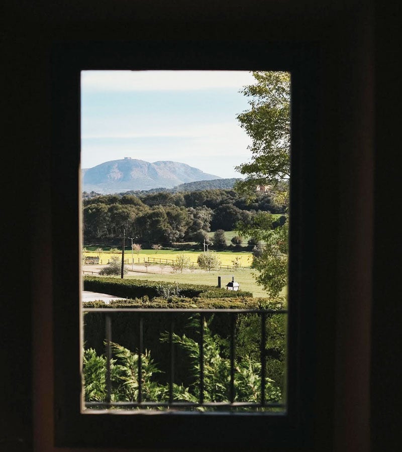 El Castell del Montgrí des de la finestra