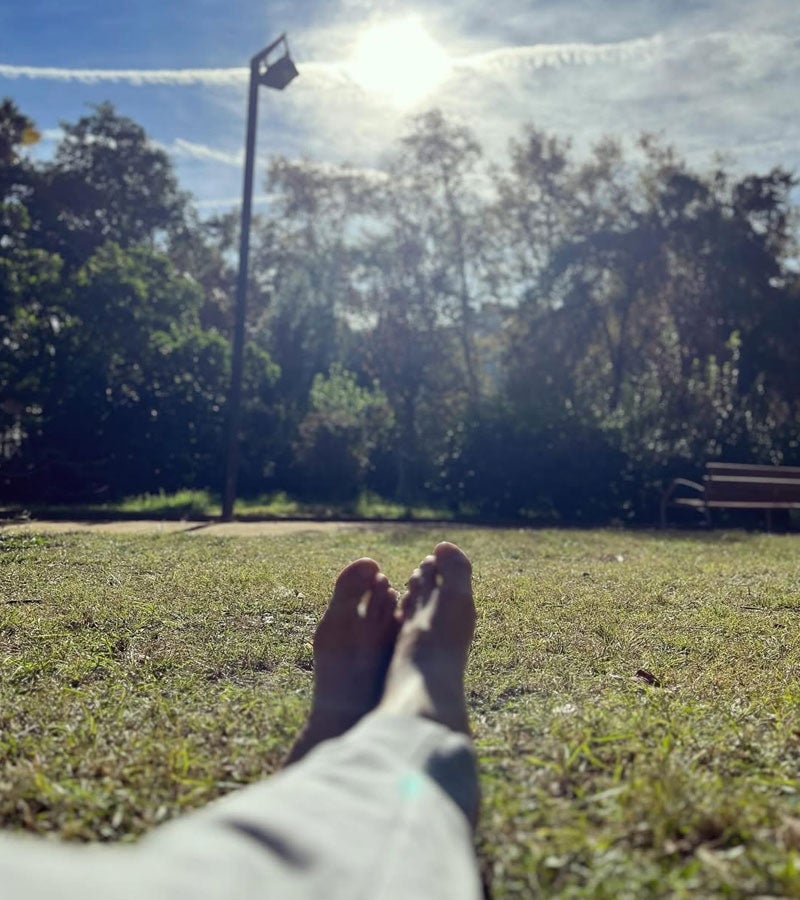 Assegut al terra del Turó Park