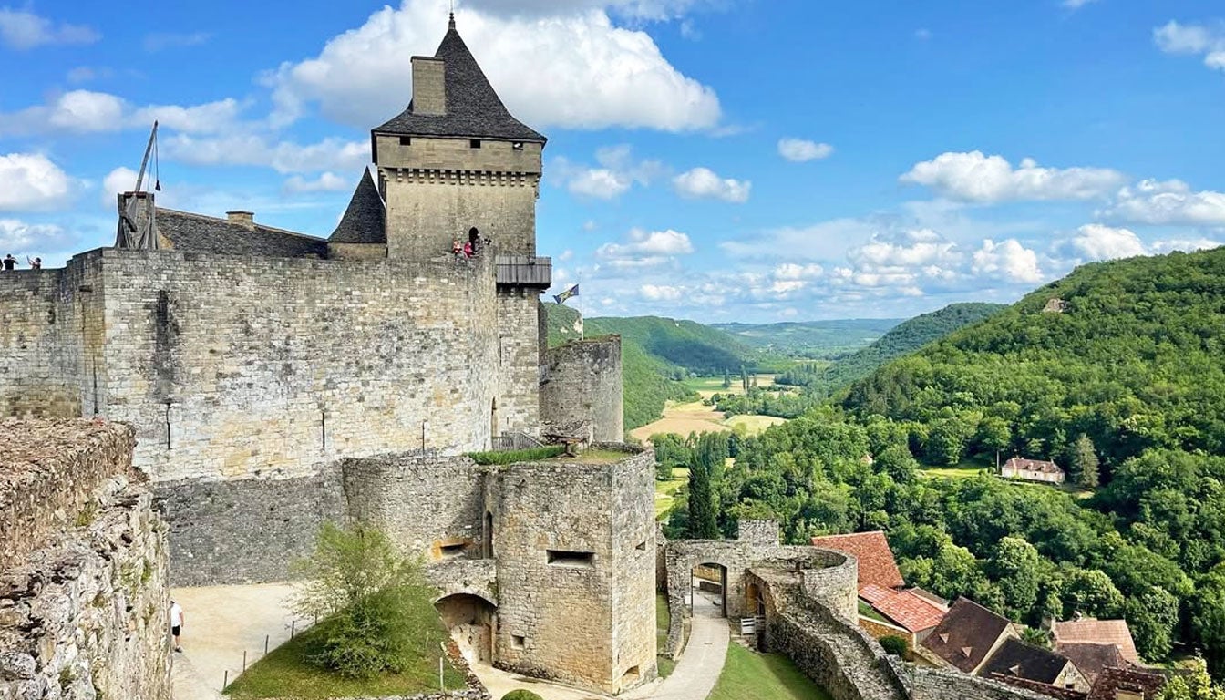 El castell de Castelnaud-la-Chapelle