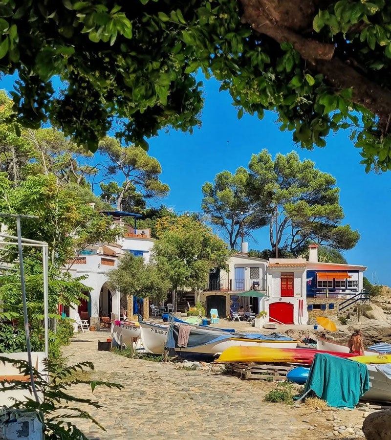 Les casetes de la cala