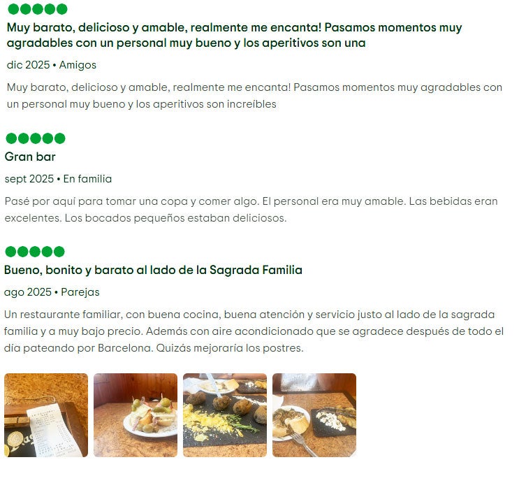 Algunes opinions de En diagonal Bar