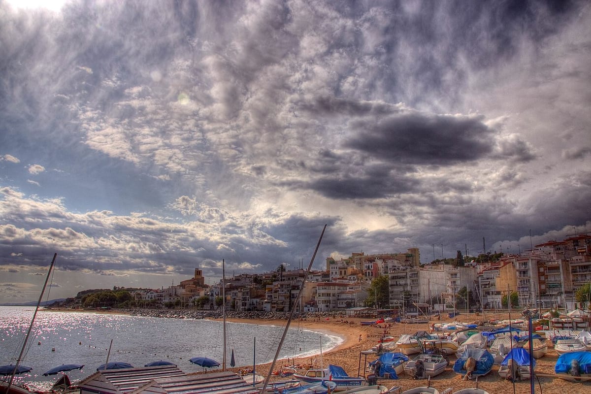 Platja de les Barques (Sant Pol de Mar)