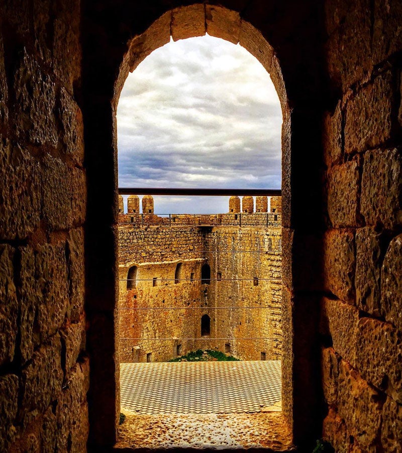 Interior d'el Castell de Montgri